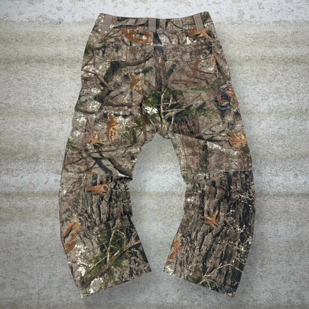 Vintage 90s Cabelas Tactical Pants 32x30 Baggy Wide Hunting Camo Cargos Woodland